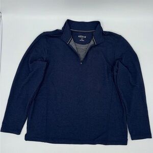 Blue Orvis Pull Over Sweater - Size XL